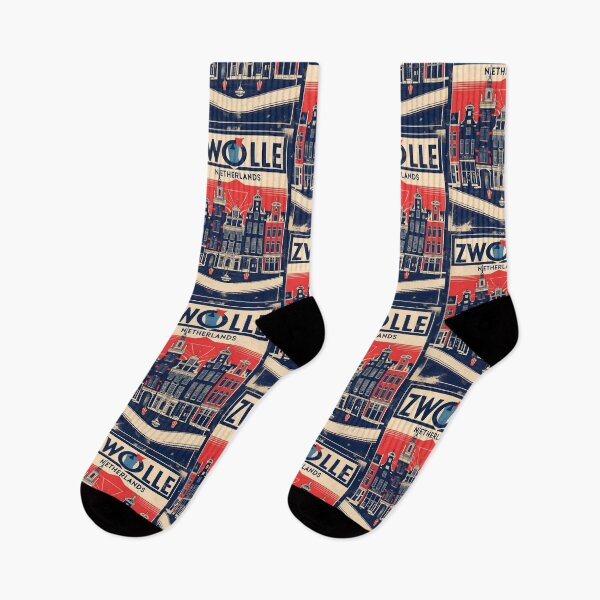 Item preview, Zwolle Netherlands 1950s Vintage Travel Tourism designed and sold by TravelersGems.