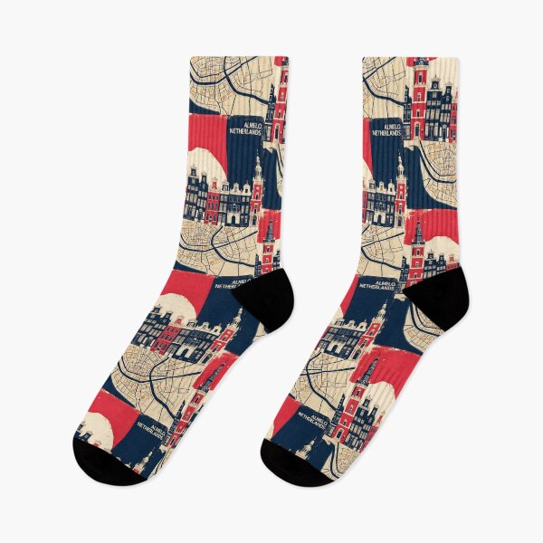 Item preview, Almelo Netherlands 1950s Vintage Travel Tourism designed and sold by TravelersGems.