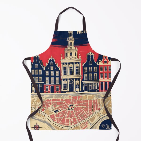Item preview, Hilversum Netherlands 1950s Vintage Travel Tourism designed and sold by TravelersGems.