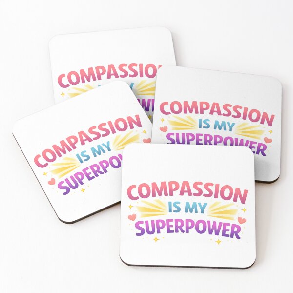 Item preview, Compassion is my Superpower designed and sold by PossumsWorkshop.