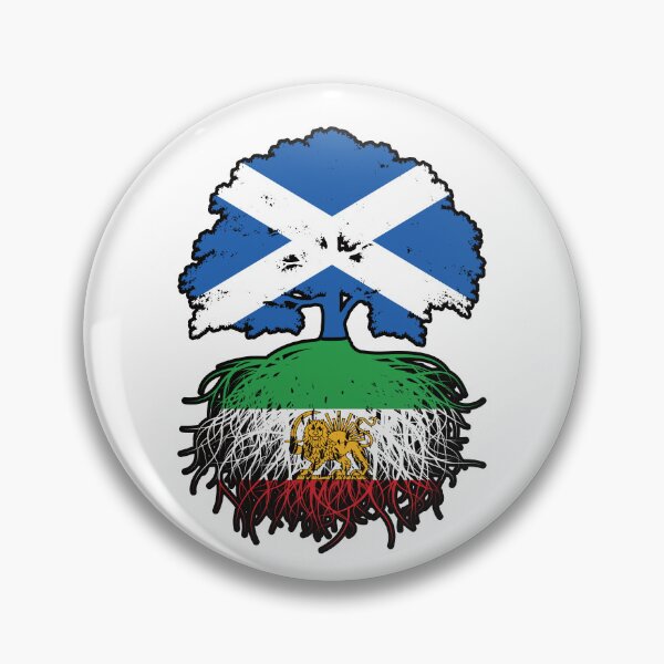 Item preview, Scottish Grown, Iranian Roots – Lion and Sun Heritage Design designed and sold by FlagX.