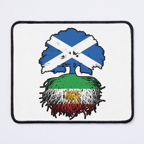 Item preview, Scottish Grown, Iranian Roots – Lion and Sun Heritage Design designed and sold by FlagX.