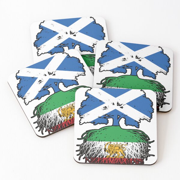 Item preview, Scottish Grown, Iranian Roots – Lion and Sun Heritage Design designed and sold by FlagX.