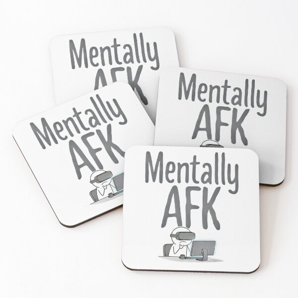 Item preview, Mentally AFK – Funny Gaming Humor Shirt designed and sold by WearContext.