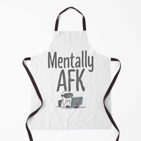 Item preview, Mentally AFK – Funny Gaming Humor Shirt designed and sold by WearContext.