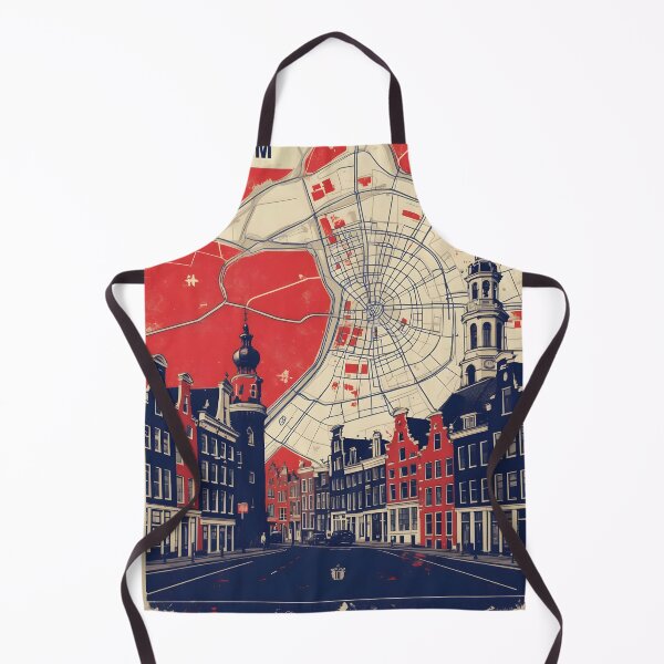 Item preview, Haarlem Netherlands 1950s Vintage Travel Tourism designed and sold by TravelersGems.