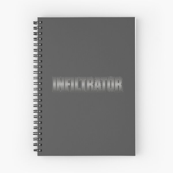 Item preview, Battlefield BF6 Game Inspired Infiltrator Metallic Slogan designed and sold by Sellcooldesigns.