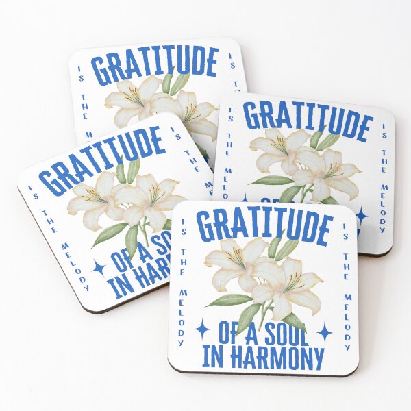 Item preview, Gratitude is the melody of a soul in harmony  designed and sold by CherryBlossom444.