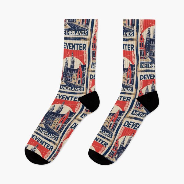Item preview, Deventer Netherlands 1950s Vintage Travel Tourism designed and sold by TravelersGems.