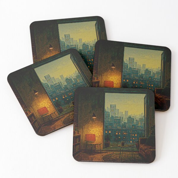 Item preview, Urban Serenity Through the Window#4 designed and sold by Helios Be. Lavsh.
