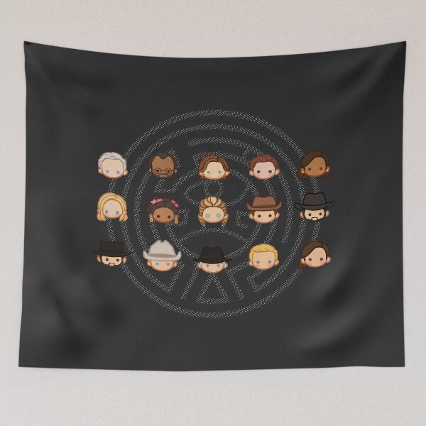 Item preview, Westworld season 1 characters designed and sold by Iko.