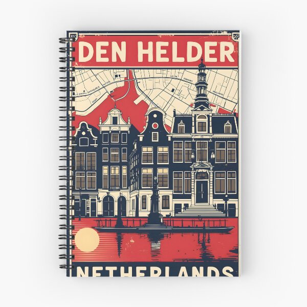 Item preview, Den Helder Netherlands 1950s Vintage Travel Tourism designed and sold by TravelersGems.