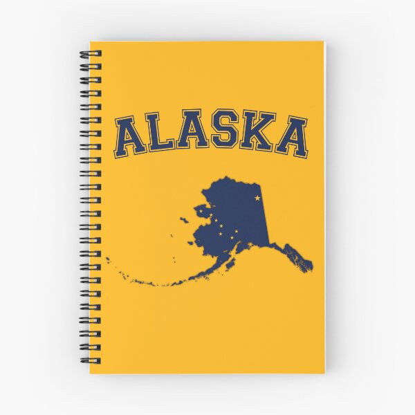 Item preview, Alaska State Flag Map - Vintage Varsity Style designed and sold by mashmosh.