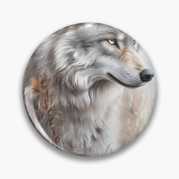 Item preview, Wolf Portrait in Natural Setting designed and sold by PetsArt.