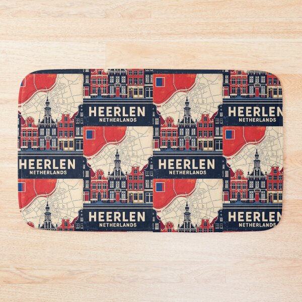 Item preview, Heerlen Netherlands 1950s Vintage Travel Tourism designed and sold by TravelersGems.