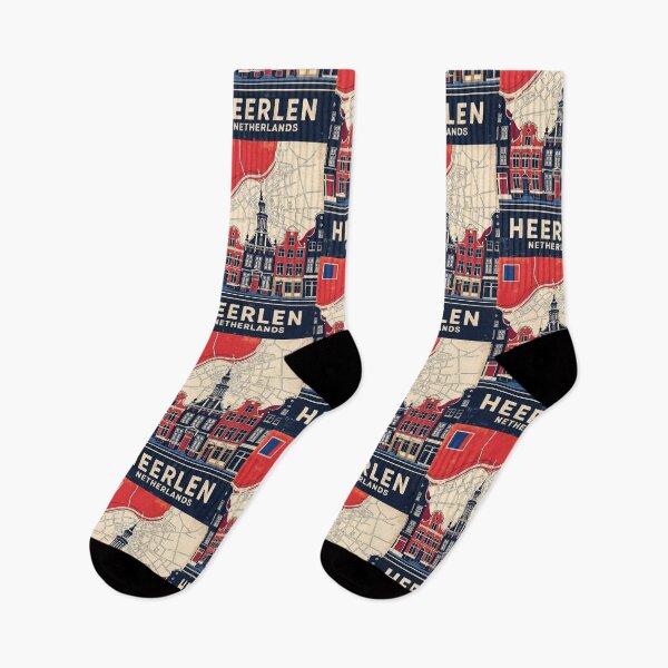 Item preview, Heerlen Netherlands 1950s Vintage Travel Tourism designed and sold by TravelersGems.