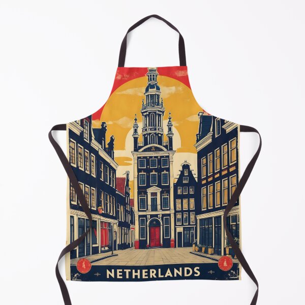 Item preview, S-Hertogenbosch Netherlands 1950s Vintage Travel Tourism designed and sold by TravelersGems.