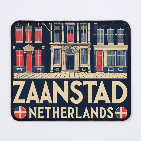 Item preview, Zaanstad Netherlands 1950s Vintage Travel Tourism designed and sold by TravelersGems.