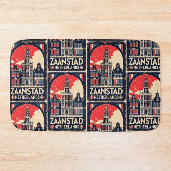 Item preview, Zaanstad Netherlands 1950s Vintage Travel Tourism designed and sold by TravelersGems.