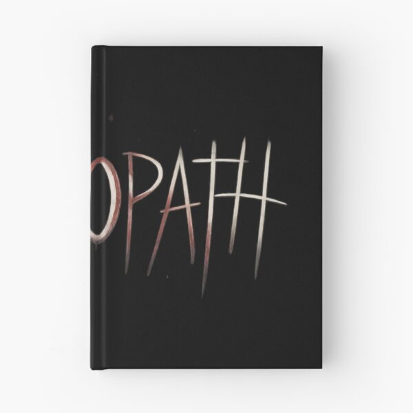 Item preview, PSYCHOPATH Typographic — Distressed Blood Stain Horror Streetwear designed and sold by LVLUPXP.