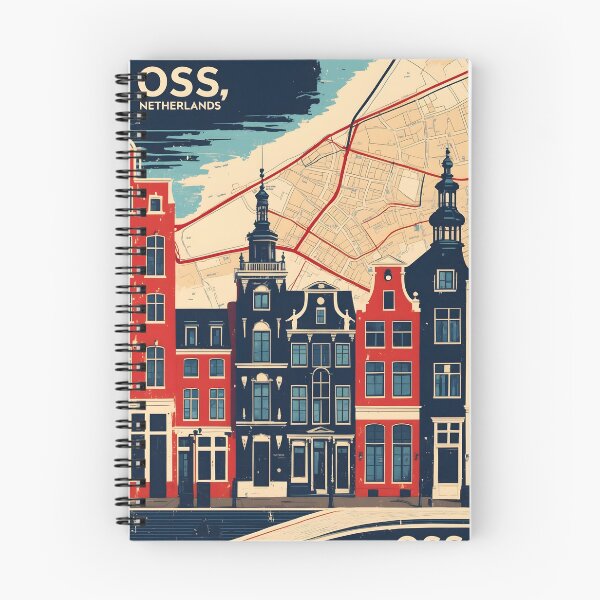 Item preview, Oss Netherlands 1950s Vintage Travel Tourism designed and sold by TravelersGems.