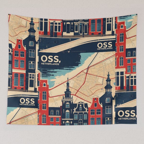 Item preview, Oss Netherlands 1950s Vintage Travel Tourism designed and sold by TravelersGems.