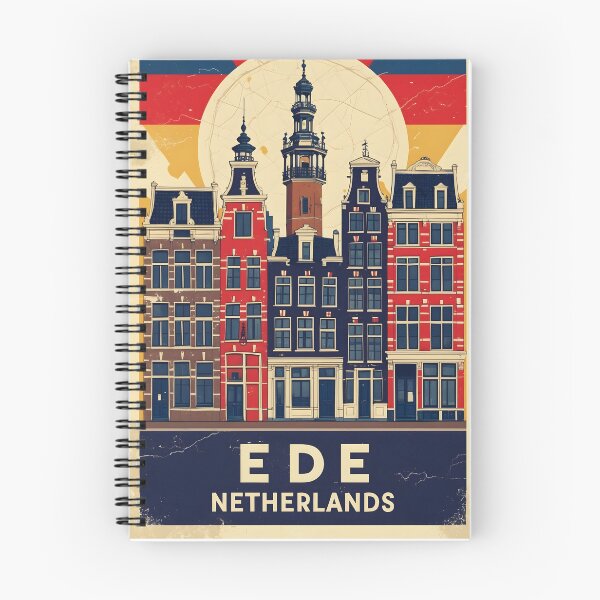 Item preview, Ede Netherlands 1950s Vintage Travel Tourism designed and sold by TravelersGems.