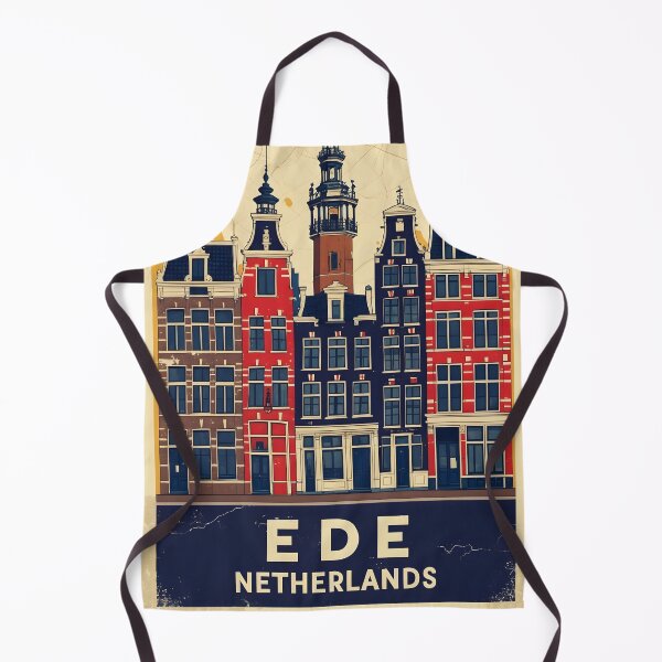 Item preview, Ede Netherlands 1950s Vintage Travel Tourism designed and sold by TravelersGems.