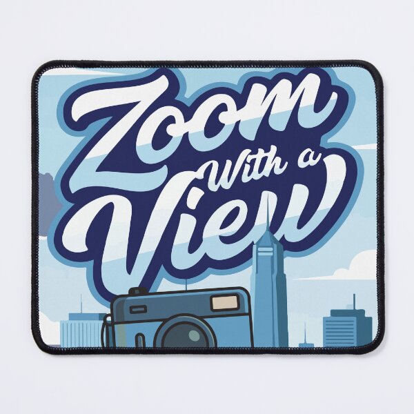 Item preview, Zoom With a View Camera Cityscape T-Shirt Design – Urban Retro Style Tee for Photographers & Travel Lovers designed and sold by Lens Light Visuals.