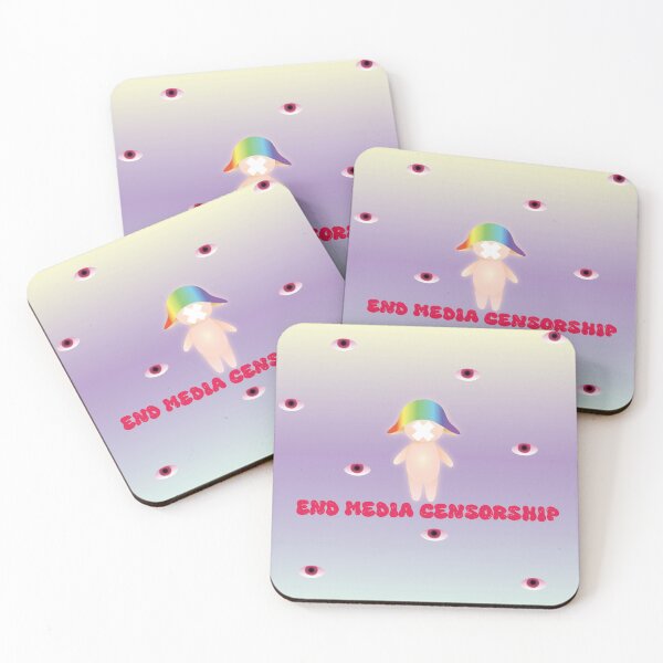 Item preview, END MEDIA CENSORSHIP designed and sold by Toccami la mano e ti sentirò.