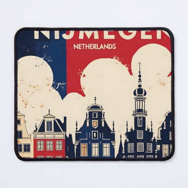 Item preview, Nijmegen Netherlands 1950s Vintage Travel Tourism designed and sold by TravelersGems.