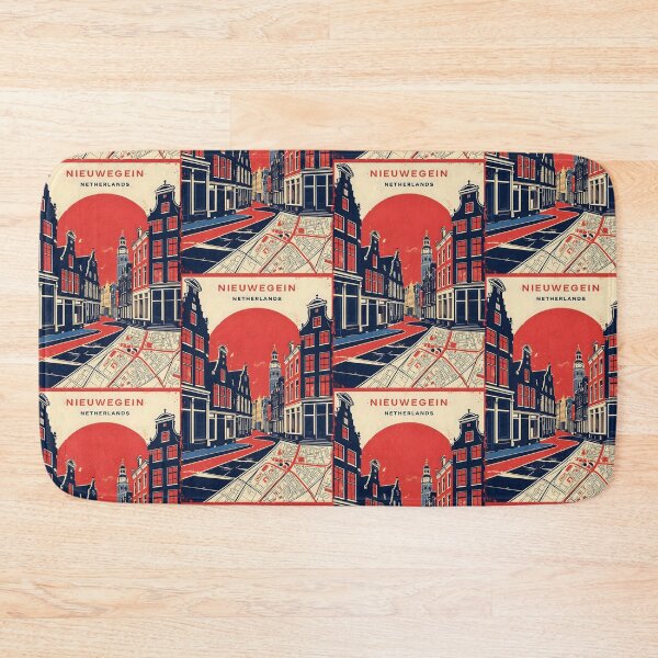 Item preview, Nieuwegein Netherlands 1950s Vintage Travel Tourism designed and sold by TravelersGems.