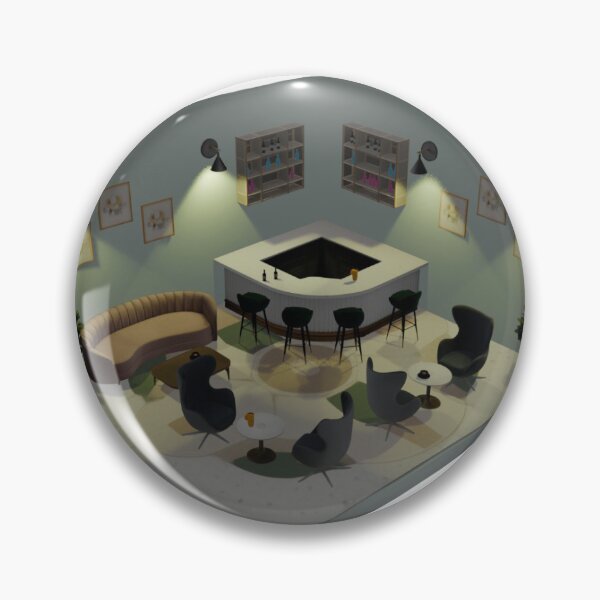 Item preview, Aesthetic Isometric Bar designed and sold by ecefilms.