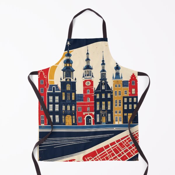 Item preview, Leeuwarden Netherlands 1950s Vintage Travel Tourism designed and sold by TravelersGems.