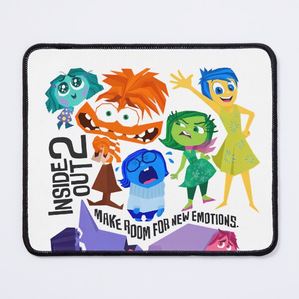 Item preview, Inside Out 2 Inspired Emotional Characters Poster Design designed and sold by Bloomie_Studio .
