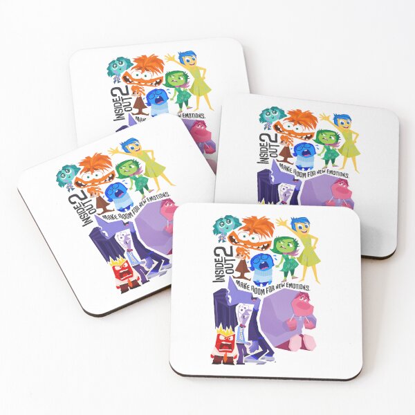 Item preview, Inside Out 2 Inspired Emotional Characters Poster Design designed and sold by Bloomie_Studio .