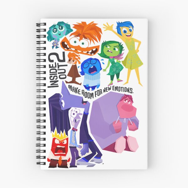 Item preview, Inside Out 2 Inspired Emotional Characters Poster Design designed and sold by Bloomie_Studio .