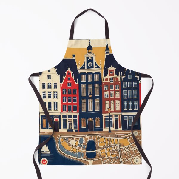 Item preview, Hoofddorp Netherlands 1950s Vintage Travel Tourism designed and sold by TravelersGems.