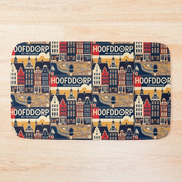 Item preview, Hoofddorp Netherlands 1950s Vintage Travel Tourism designed and sold by TravelersGems.