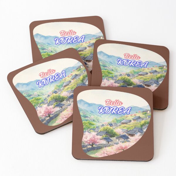 Item preview, Bella Korea – Traditional Korean Village in Spring designed and sold by mycreastyle.