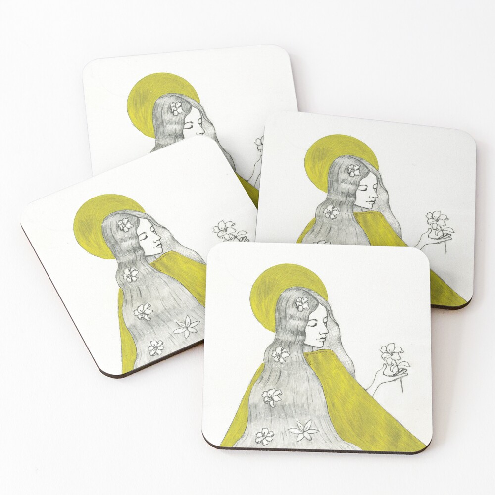 Item preview, Coasters (Set of 4) designed and sold by bleujun64.