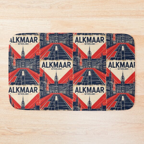 Item preview, Alkmaar Netherlands 1950s Vintage Travel Tourism designed and sold by TravelersGems.