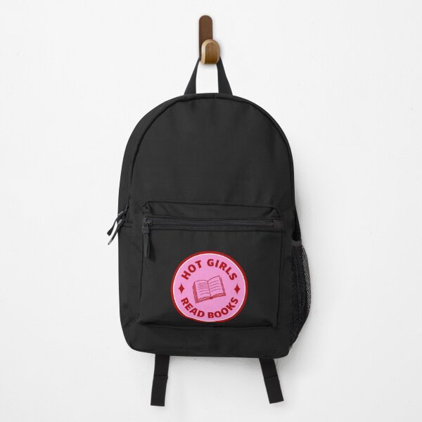 Item preview, Hot Girls Read Books Aesthetic – Retro Pink Cherry Bow Reader Club designed and sold by Wonder Pixel Studio.