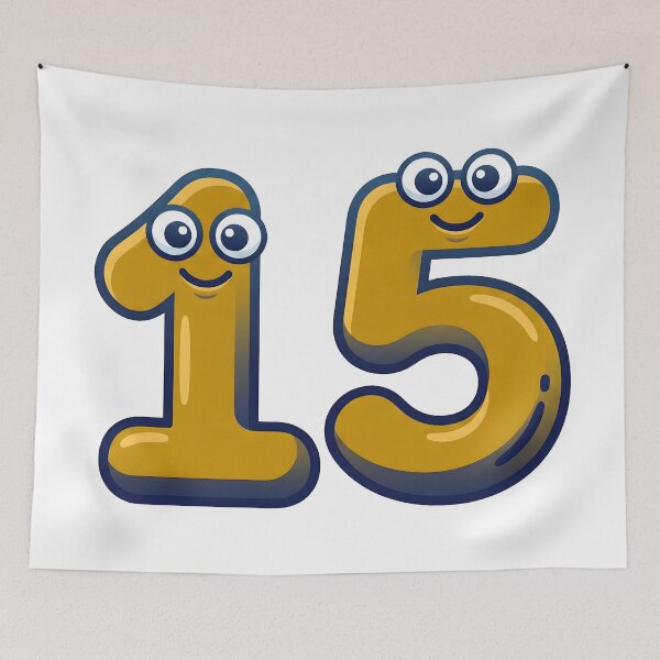 Item preview, football jersey, 15 number, 15, fifteen, jersey 15, cricket jersey designed and sold by TrueArtVibes.