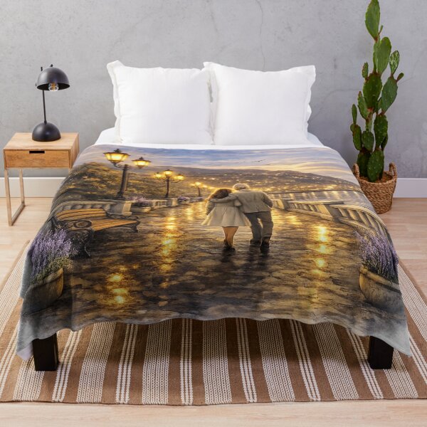 Item preview, Evening Walk by the Sea designed and sold by EstiArts.