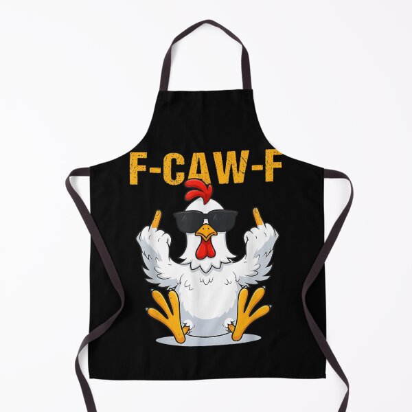 Item preview, F-Caw-F Funny Rooster Chicken Meme designed and sold by MatherFisher.
