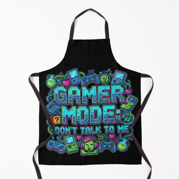 Item preview, GAMER MODE: DON'T TALK TO ME gaming retro pixel graphics retro gaming, vintage games designed and sold by Jt41.