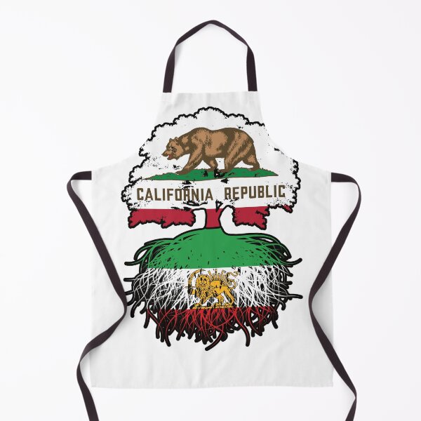 Item preview, California Grown, Iranian Roots – Lion and Sun Heritage Design designed and sold by FlagX.