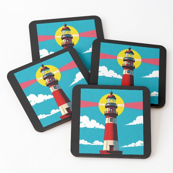 Item preview, Lighthouse Glow – Coastal Guidance Illustration  designed and sold by Dogandesighn.