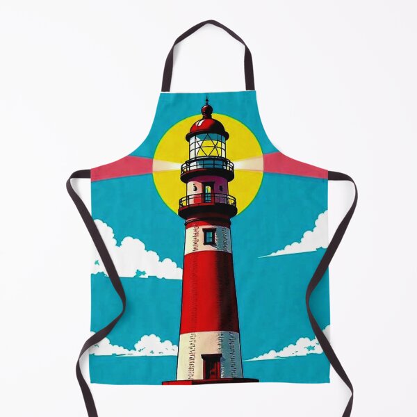 Item preview, Lighthouse Glow – Coastal Guidance Illustration designed and sold by Dogandesighn.